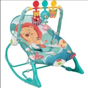 Transat bébé Balancelle Bébé Électrique avec Musique,Angle réglable,Harnais de Sécurité 3 Points,Cadre Métallique avec Pieds Antidérapants,Grenouille Bleu,0-3 ans