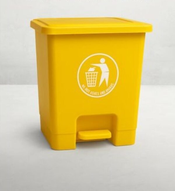 poubelle jaune de 60 litres Conteneur à déchets 60 Litres