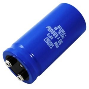 Condensateur 68000µF 50V | Condensateur électrolytique jusqu'à une température de 85°C | 50,8x105mm | condensateur de démarrage de moteur de type CD60