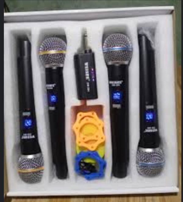 microphones sans fil WEISRE, modèle DM-584