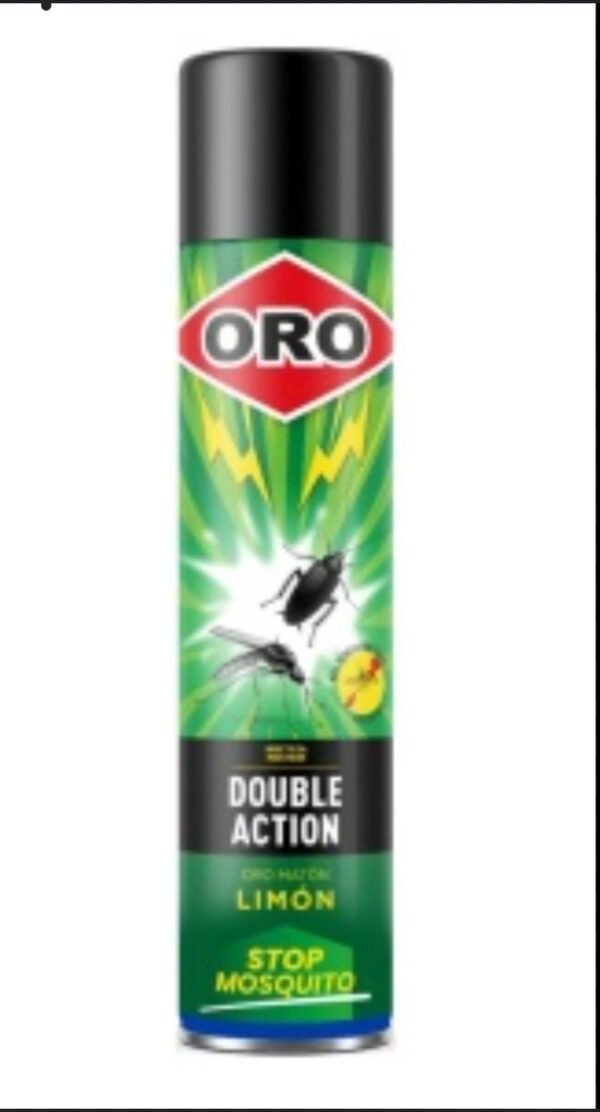 pompe  l'insecticide ORO "Double Action" au citron 750 ml