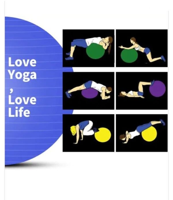 BALLON DE YOGA, D'EXERCICE GYM YOGA – Image 6