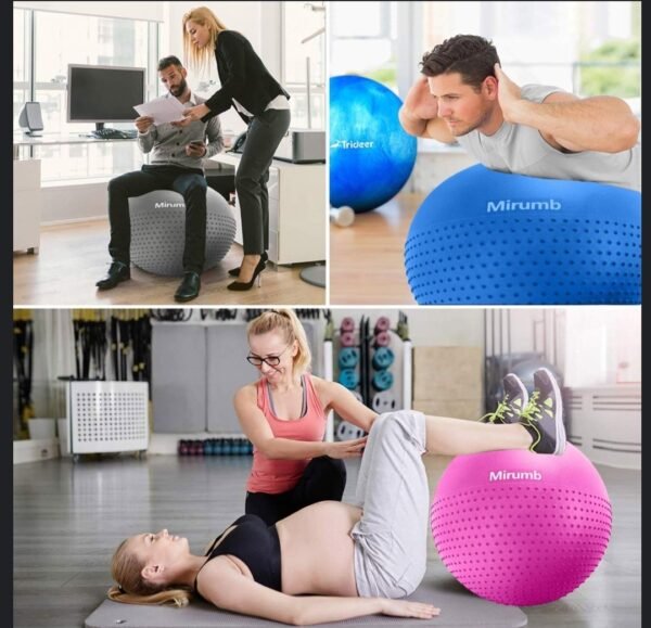 BALLON DE YOGA, D'EXERCICE GYM YOGA – Image 7