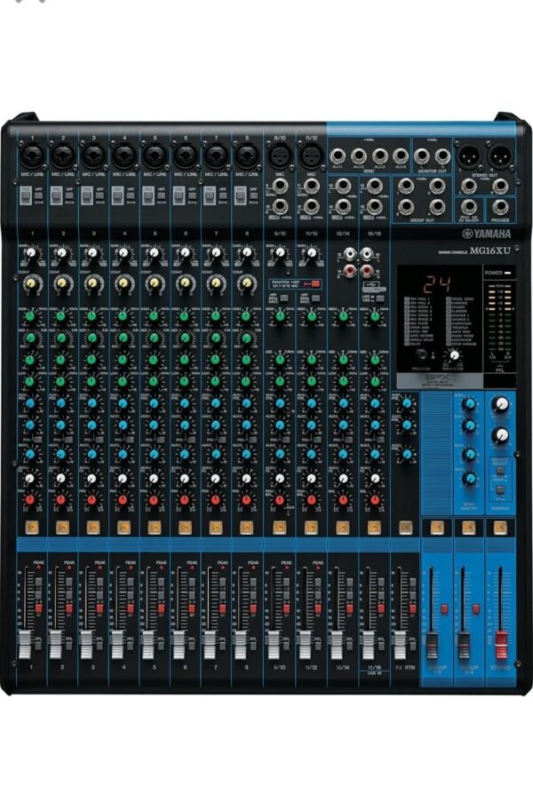 Table mixage, Yamaha - MG16XU, Console de mixage analogique 16 canaux avec effets SPX et interface USB 24-bit/192kHz – Image 5