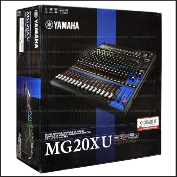 Table mixage, Yamaha - MG16XU, Console de mixage analogique 16 canaux avec effets SPX et interface USB 24-bit/192kHz