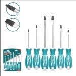 Jeu de 6 tournevis 6 pieces THT250606 TOTAL