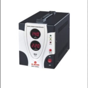 Régulateur de tension automatique à LED 2000VA /2.0KVA, contrôle par microprocesseur – R SCAR MCD-2000VA