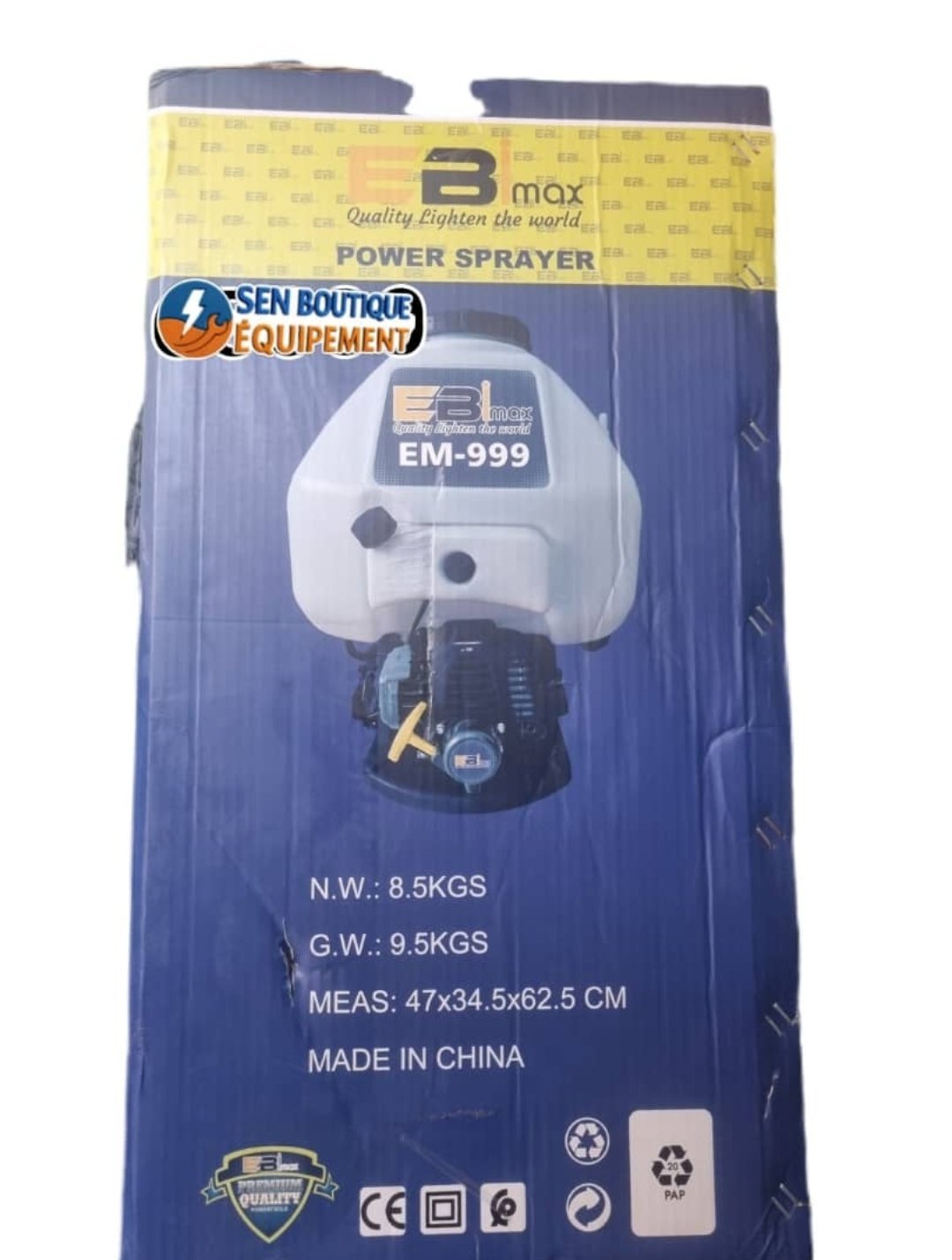 pulvérisateur motorisé de la marque B max, modèle EM-999 – Image 2