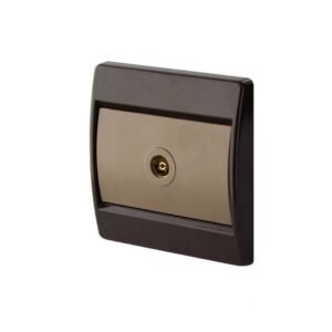 Prise télévision zenith marron Ingelec