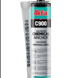 Akfix Chemical Anchor 300 ml C900
colle Akfix C900 Chemical Anchor, qui est une cheville chimique à base de polyester