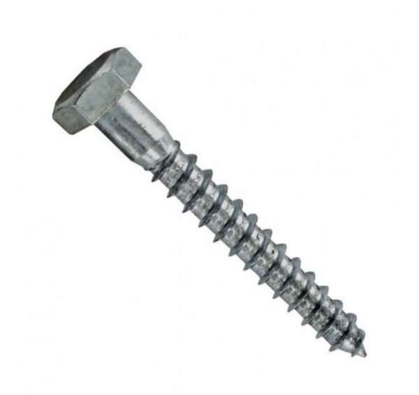 Boulon tirefond 100 pcs