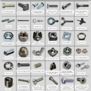 Classification visuelle de fixations 100 pcs