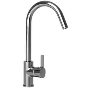 Robinet d’évier de cuisine  bec pivotant à 360° levier unique sans plomb pour évier