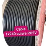 câble électrique rigide en cuivre U-1000 R2V 1x240 mm².