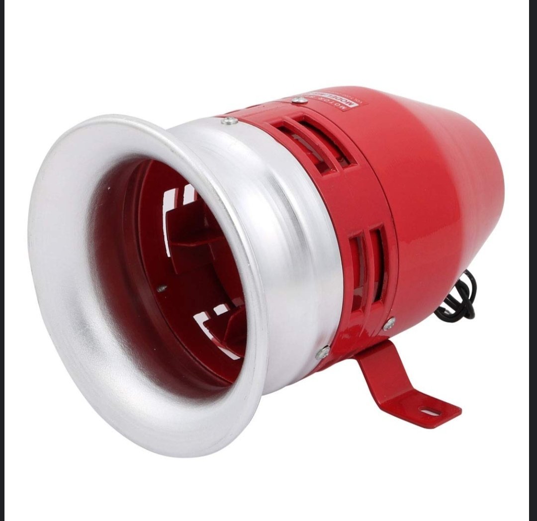 Sirène, Alarme industrielle 220V MS-390 de sécurité en métal de sécurité en métal de sirène son rouge – Image 2