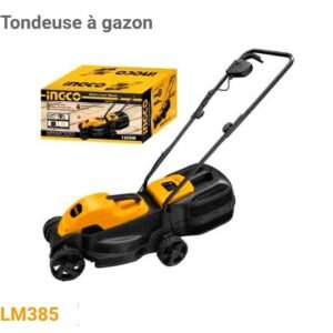 tondeuse à gazon électrique - INGCO, modèle LM385, avec une puissance de 1600W