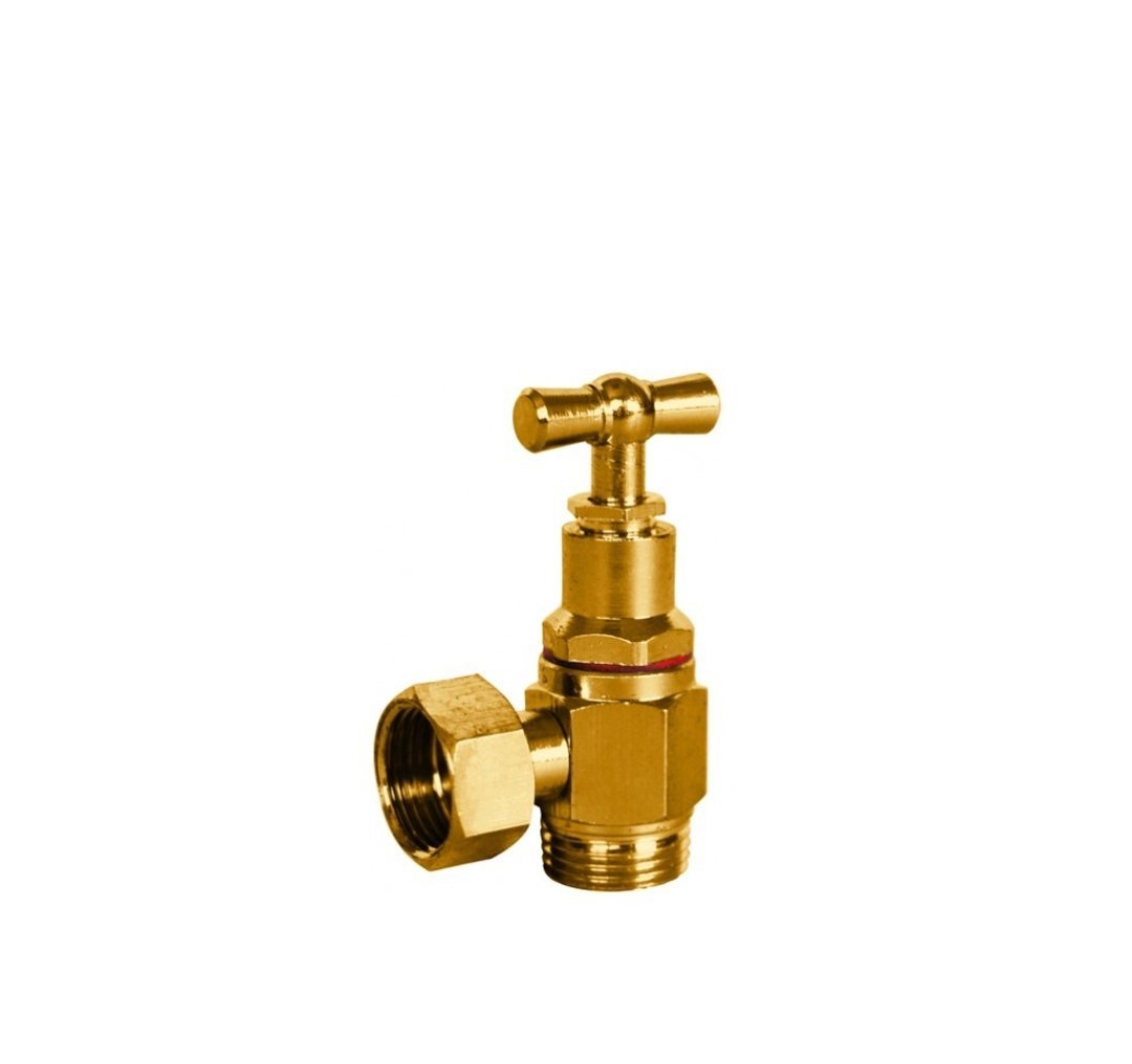 Robinet équerre pour wc 3/8″ MF ,ou robinet à boisseau sphérique