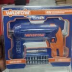 Tournevis sans fil à batterie lithium-Ion 4V avec 8 embouts et un porte-embout magnétique WADFOW WCV4415