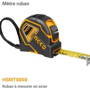 Ruban Acier mesure INGCO HSMT8808 Mètres 8M