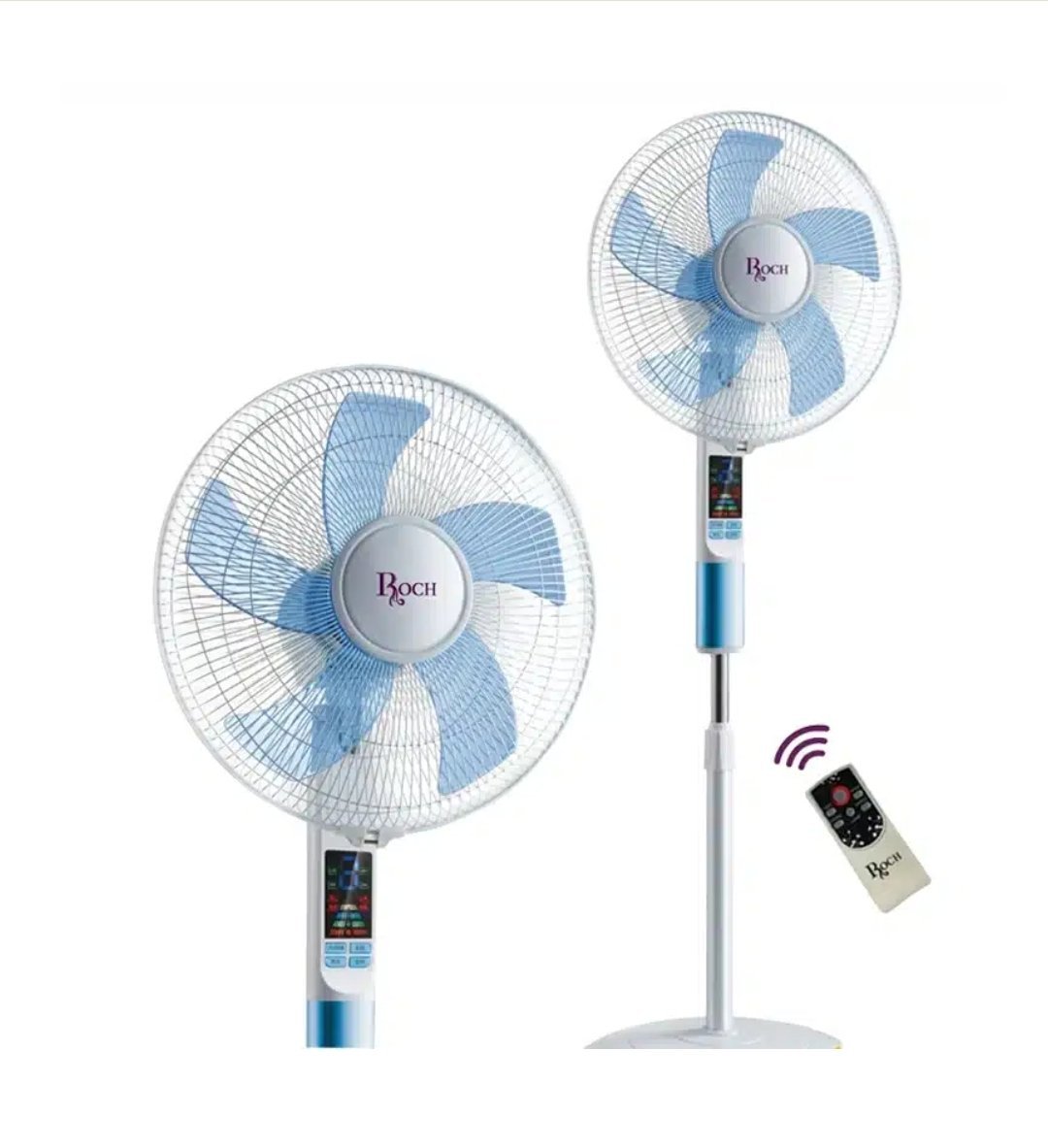 Ventilateur sur pied ROC avec Télécommande RSF-1805-D