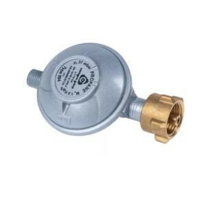 Détendeur Gaz, Régulateur de Pression Basse Pression 50 mbar 9 kg/h – Régulateur de Pression de gaz KLF pour Barbecue à gaz, radiateur, radiateur de terrasse, réchaud