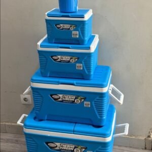 Glacières, ensemble de glacières isothermes THERMO WAGON de 5 pièces. 