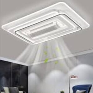 Lustre LED moderne  Aero Glow avec ventilateur de plafond