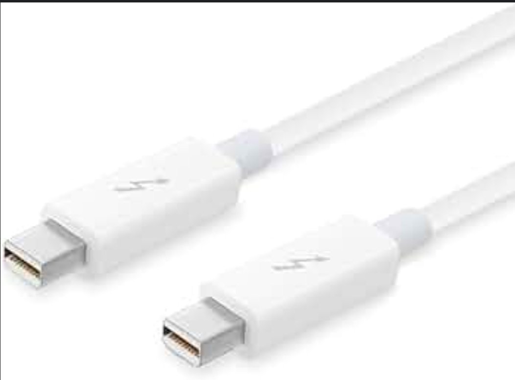Câble Thunderbolt Apple (1m) – Blanc APPLE THUNDERBOLT CABLE (1M)