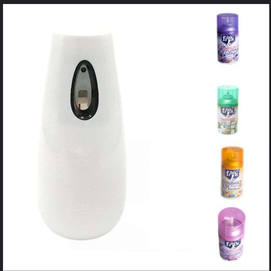 Distributeur automatique de parfum Diffuseur Automatique Mural + 1 Recharge Aerosol – Image 3