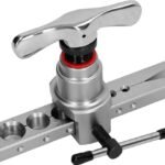 Ensemble d'outils à évaser : 2 barres à évaser pour 15 matrices, cône excentrique, réfrigération, CVC, avec coupe-tube et alésoir
