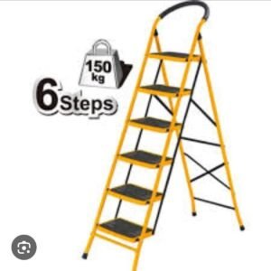 é8chelle en acier large Ingco à 6 marches. HLAD09051