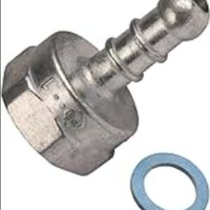 tétine droite pour le raccordement au gaz, utilisée avec du butane et du propane