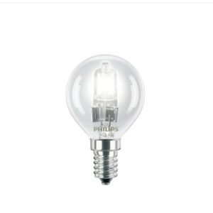 ampoule halogene EcoClassic 60W E14 230V P45 spherique