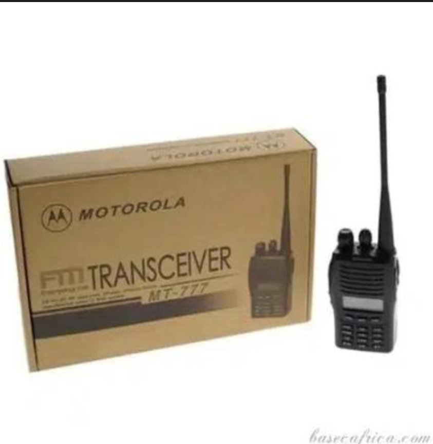 talkie-walkie, émetteur-récepteur radio portable Motorola MT-777 – Image 2