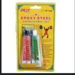 Colle 4 minute pour Acier époxy à prise rapide en 4 minutes