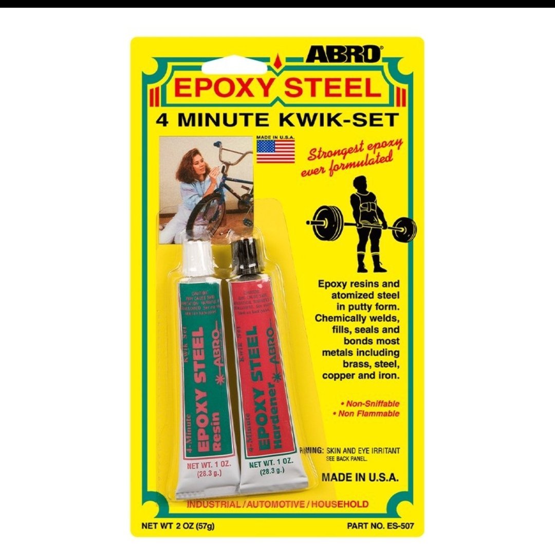 Colle 4 minute pour Acier époxy à prise rapide en 4 minutes – Image 2