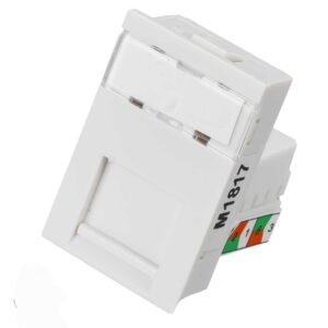 Module RJ45 CAT6 45 mm Blanc