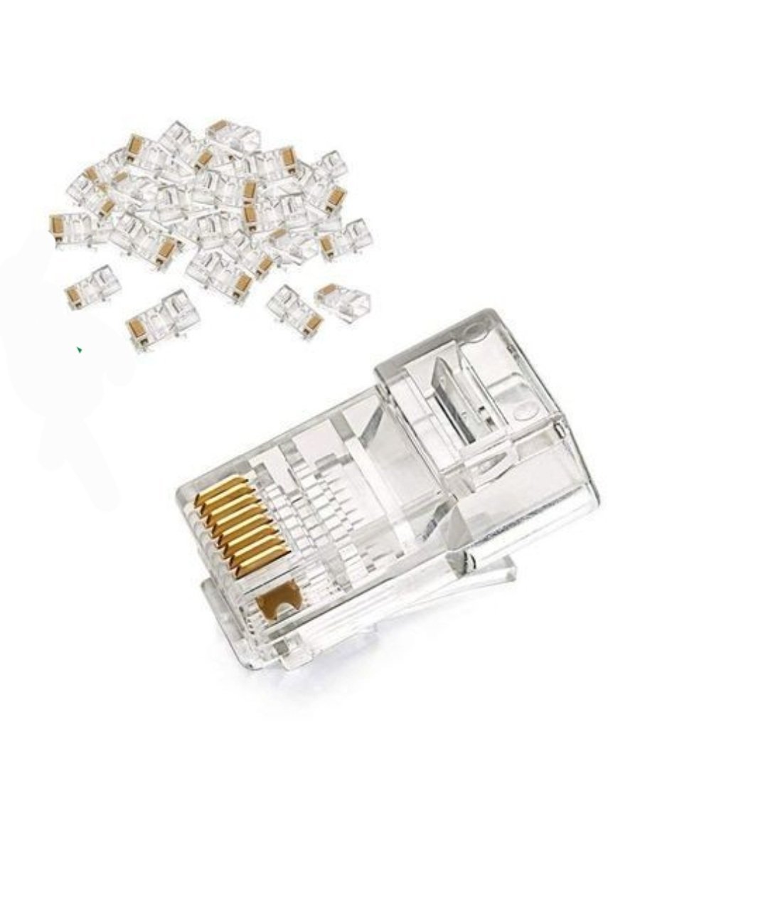 Connecteur RJ45 - Cat 6e RJ45 blindé connecteur à sertir RJ45 8P8