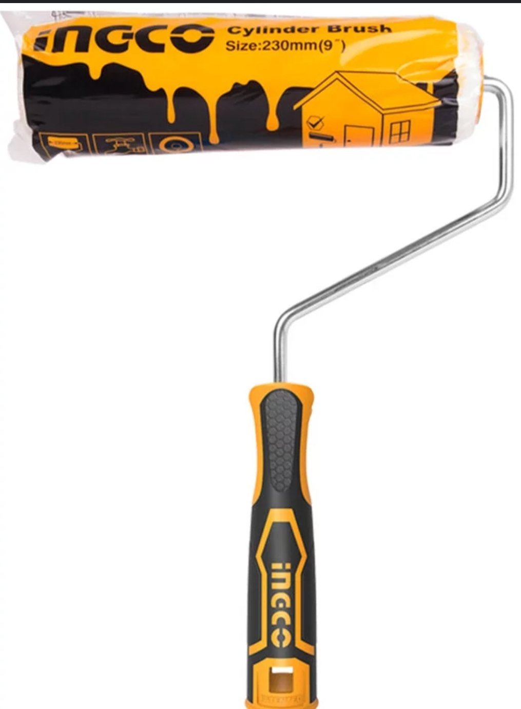 Rouleau de peinture 230mm – Brosse cylindrique INGCO HRHT042301D – Image 3