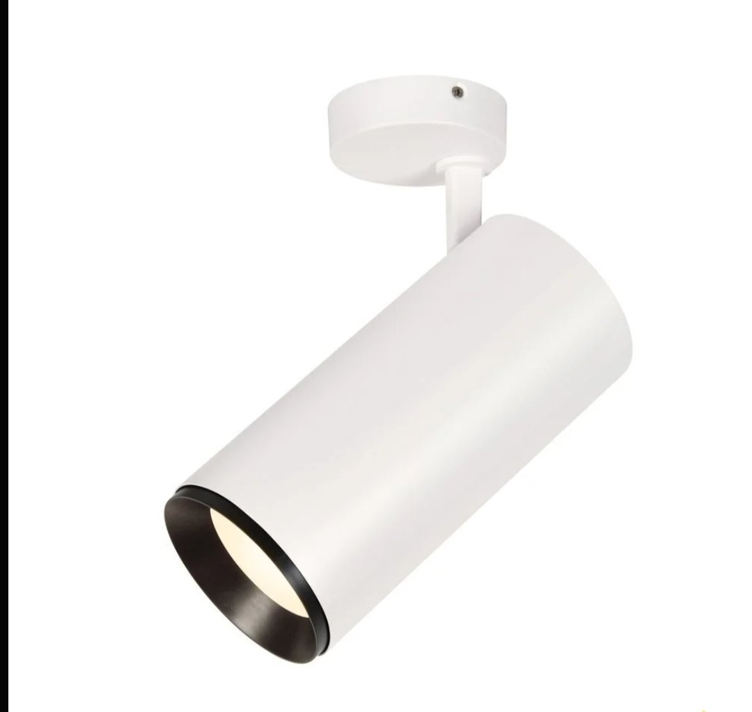 Spot de Plafond à LED, kit d'éclairage sur Rail Fixe à 2 Voies, Base en Bande, plafonnier réglable, Montage en Surface, Lampes d'accentuation pour Cuisine, îlot, galerie, Bureau Magasin – Image 3