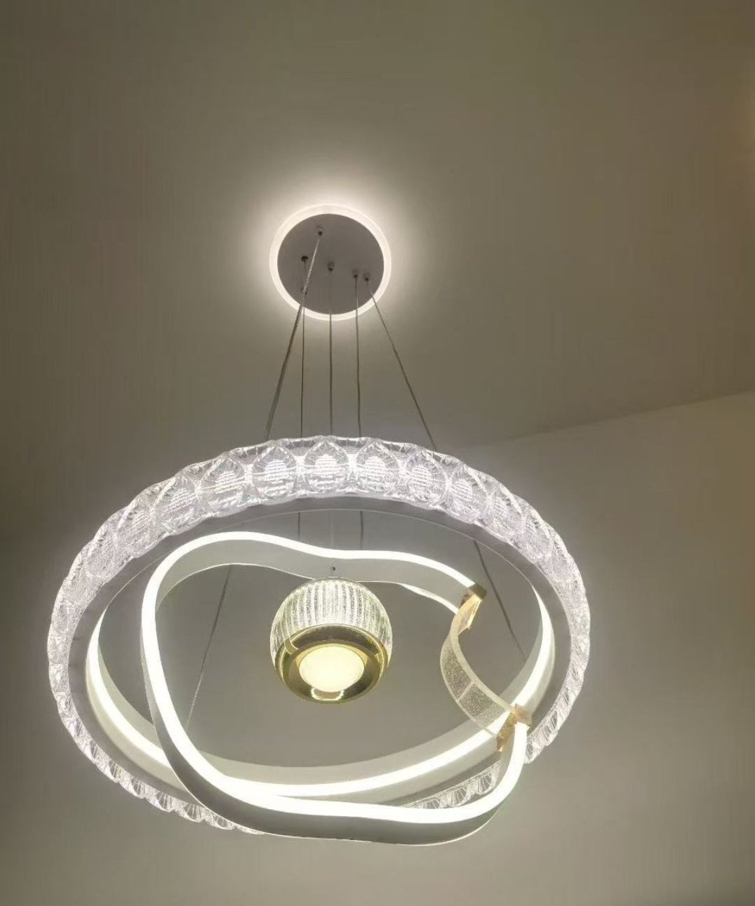 lustre LED rond plafonnier, dakar