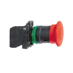 Arret d'urgence rouge 22mm