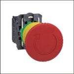 Arrêt d'urgence rouge 40mm