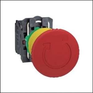 Arrêt d'urgence rouge 40mm