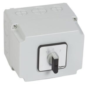 Commutateur - inverseur avec arrêt 63A 4P