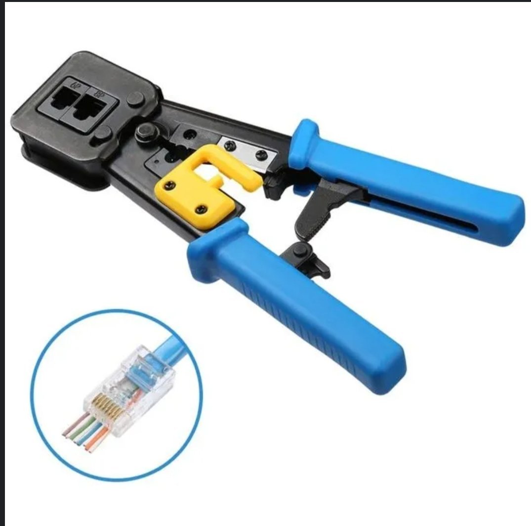 Pince Professionnel À Sertir RJ45 RJ12 RJ11
