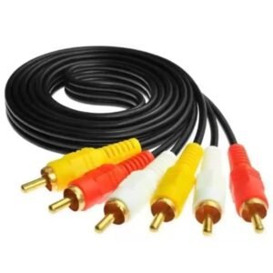 Câble RCA 3 Male vers 3 RCA Male 5 mètres AV