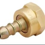 Térine Gaz,Raccord pour flexible gaz 2 pièces à tétine 20/150mm