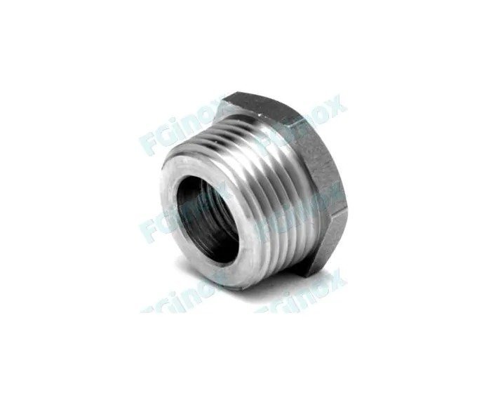 Réduction inox 316 1/2"-3/8" mâle-femelle