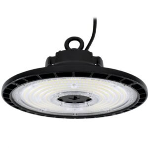 Anten Projecteur LED 190W Industriel Suspension UFO 6000K 22500 LM | Spot de Haute Baie Angle d'éclairage de 120° Etanche IP65 | Intérieur Extérieur pour Entrepôt Garage Usine Atelier Gymnase lumière du jour